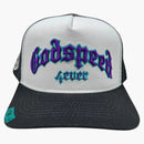 Godspeed Gs Forever Trucker Hat White/black/purple