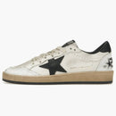 Golden Goose Ball-star Low White Nappa Black Star