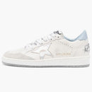 Golden Goose Ball Star White Blue Fog Silver (women's)