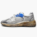 Golden Goose Dad-star Silver White Blue Grey