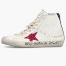 Golden Goose Francy White Red (women's)