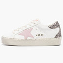 Golden Goose Hi Star White Antique Pink Glitter (women's)