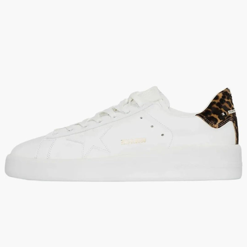 Golden Goose Purestar Leopard Print White (women's)
