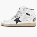 Golden Goose Sky-star Leather White Black