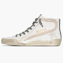 Golden Goose Slide White Black Taupe (women's)