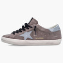 Golden Goose Super Star Cinder Quarry Silver Blue