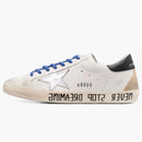 Golden Goose Super Star Never Stop Dreaming White Black Silver-tone