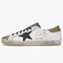 Golden Goose Super-star Suede Toe White Taupe Royal Blue Black