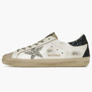 Golden Goose Super-star White Blue Glitter (women's)