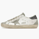 Golden Goose Super-star White Dark Grey Glitter (women's)