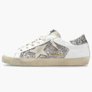 Golden Goose Super-star White Double Silver Glitter (women's)