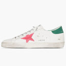 Golden Goose Super-star White Green Pink