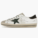 Golden Goose Super-star White Seedpearl Green