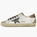 Golden Goose Super-star White Silver Gold Glitter (women's)