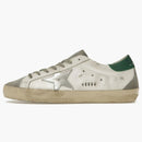 Golden Goose Super-star White Silver Green
