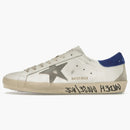 Golden Goose Super-star White Snake Blue
