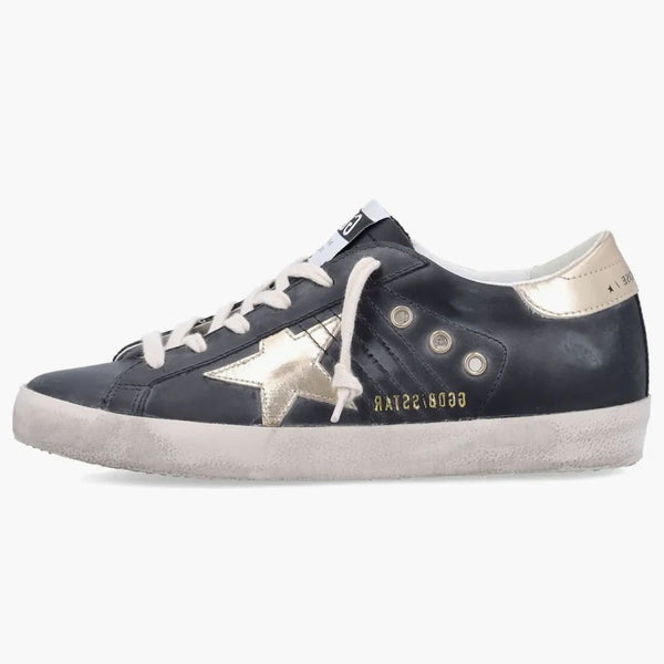Golden Goose Superstar Black Gold (women's)