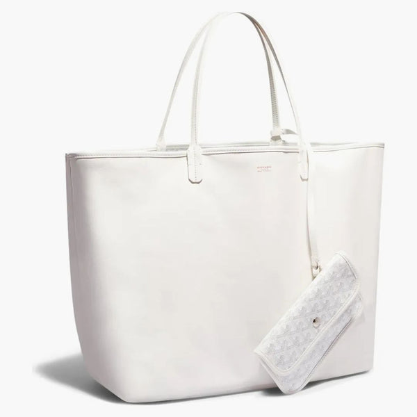Goyard Anjou Tote Gm White