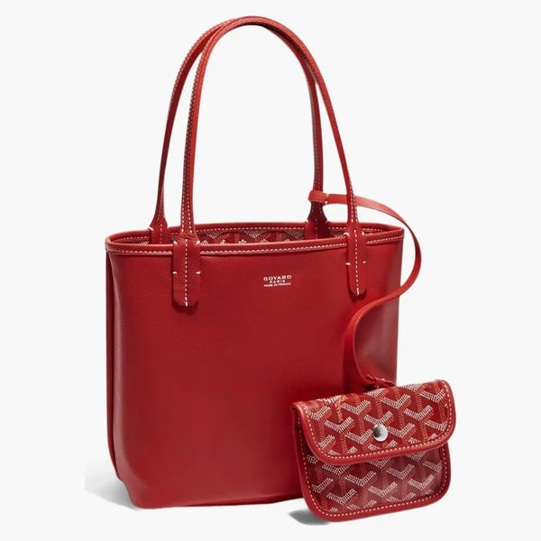 Goyard Anjou Tote Mini Red