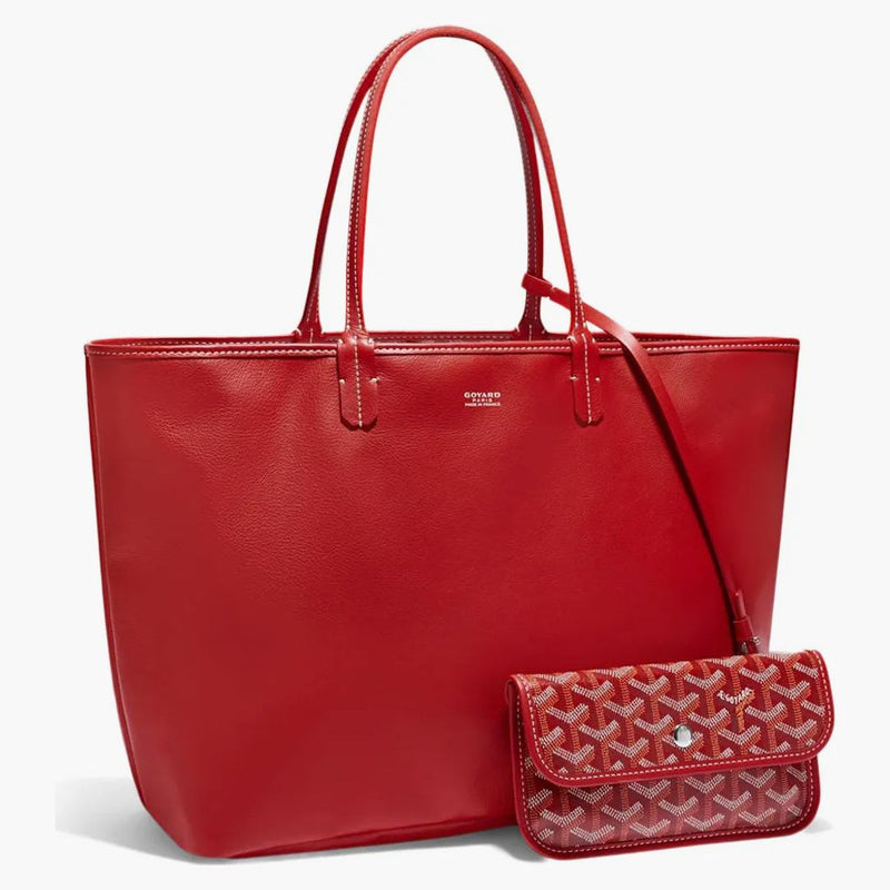 Goyard Anjou Tote Pm Red