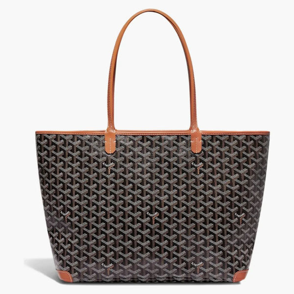 Goyard Artois Tote Mm Black/natural