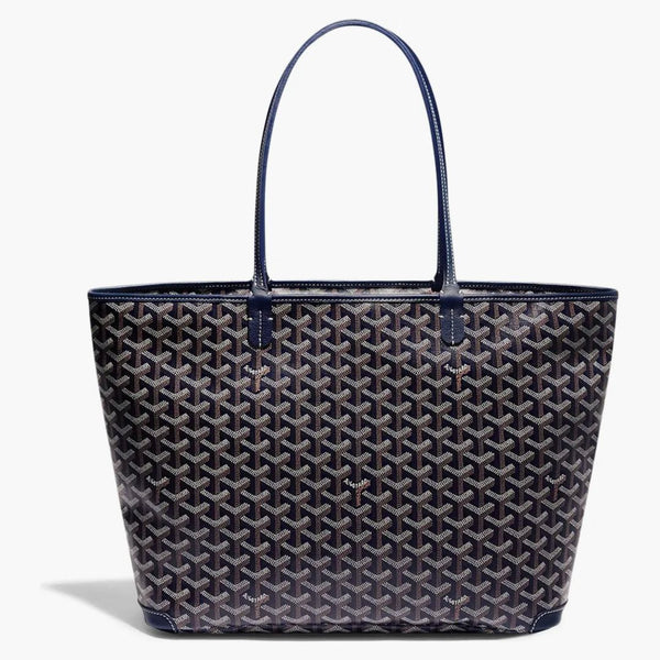 Goyard Artois Tote Mm Navy Blue