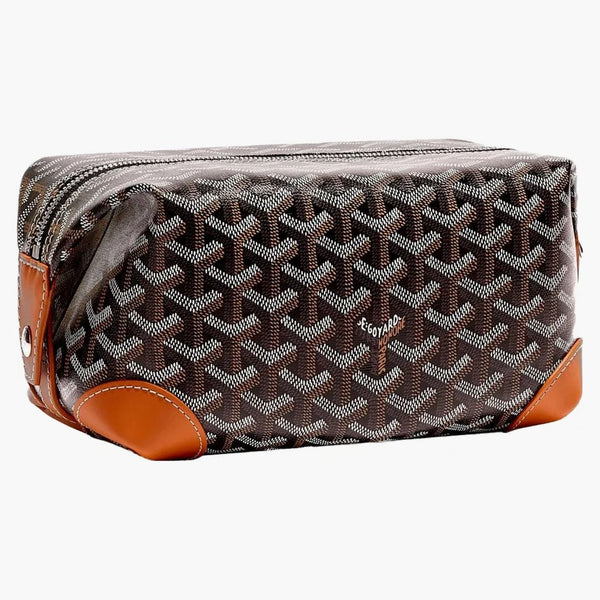Goyard Boeing 25 Toilet Bag Black/tan
