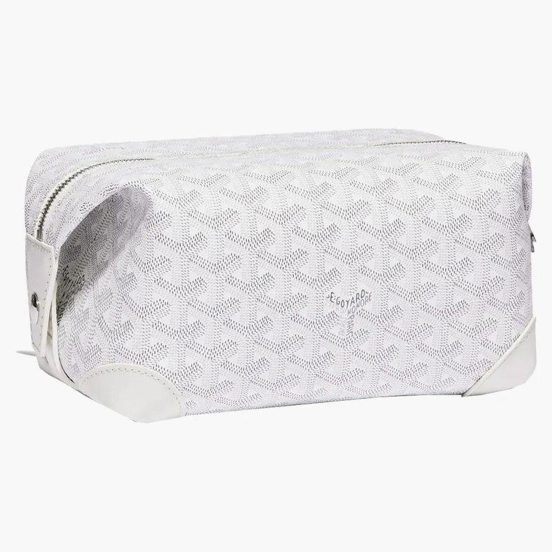 Goyard Boeing 25 toaletní taška bílá