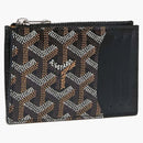 Goyard Bourbon Zipped Card Holder Black