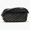 Goyard Cap Vert Crossbody Goyardine Black