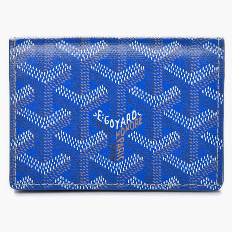 Goyard Card držák Goyardine Sky Blue