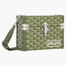 Goyard Cassette Trunk Bag Khaki