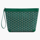 Goyard Conti Pouch Green