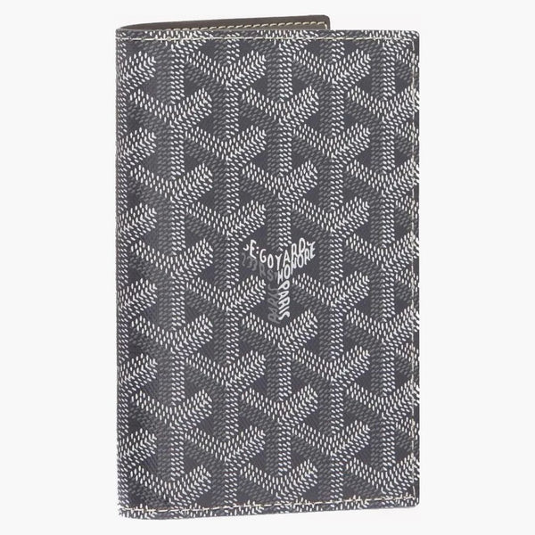 Goyard Grenelle Passport Cover Grey