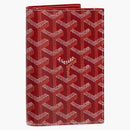 Goyard Grenelle Passport Cover Red