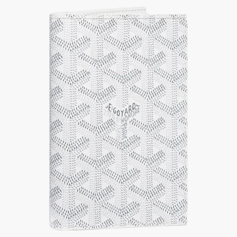 Goyard Grenelle Passport Cover White