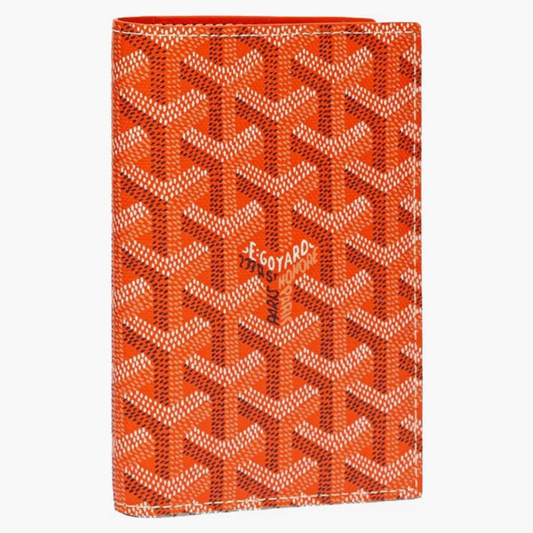 Goyard Grenelle Passport Cover Orange