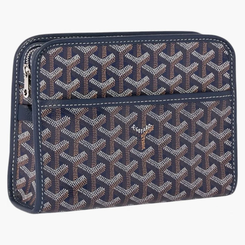 Goyard Jouvence Toiletry Bag Pm Navy Blue