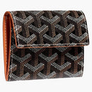GOYARY MARIGNY WALLET NERO/TAN