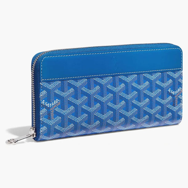 Goyard Matignon Wallet Gm Sky Blue