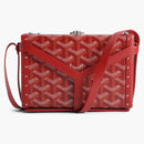 Goyard Minaudiere Goyardine Red