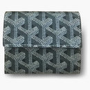Goyard Monnaie Marigny Card Coin Wallet Goyardine Grey