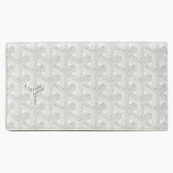 Goyard Richelieu Wallet Goyardine White