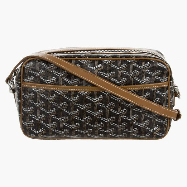 Goyard Cap Vert Crossbody Goyardine Brown