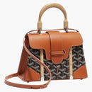 Goyard Saigon Structure Mini Bag Black/tan
