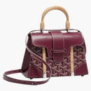 Goyard Saigon Structure Mini Bag Burgundy