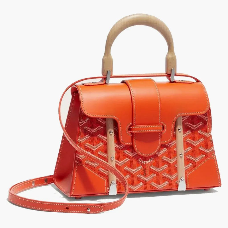 Goyard Saigon Structure Mini Bag Orange