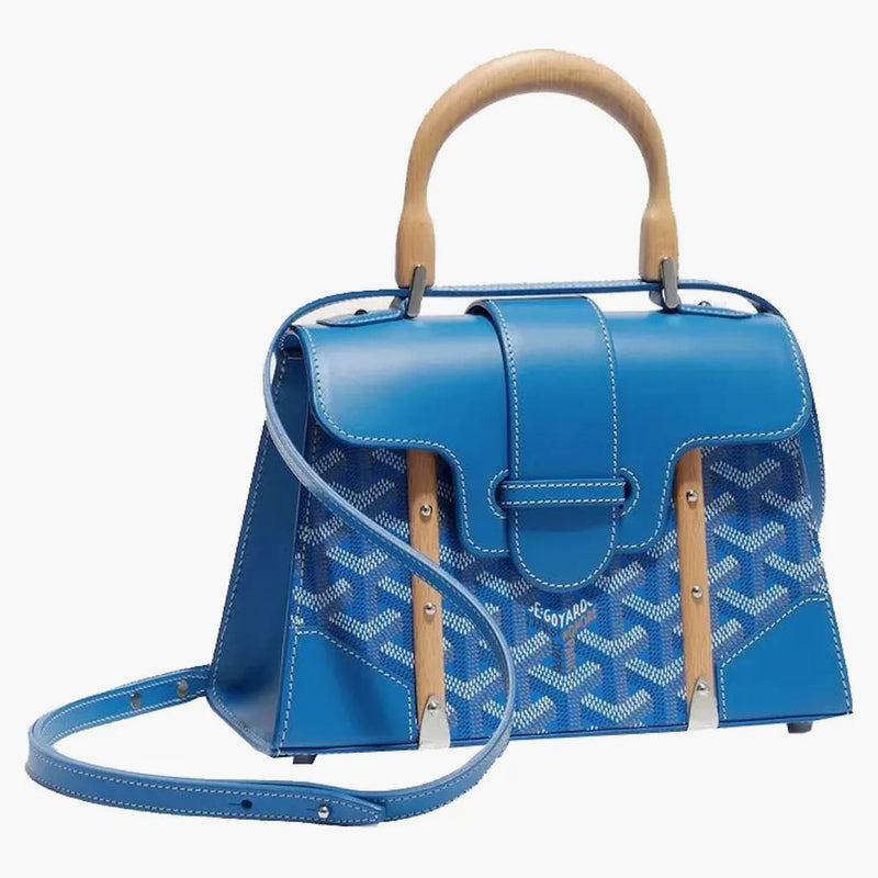 Struttura di Goyard Saigon Mini Bag Sky Blue