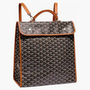 Lo zaino di Goyard Saint Léger Black/abbronzatura