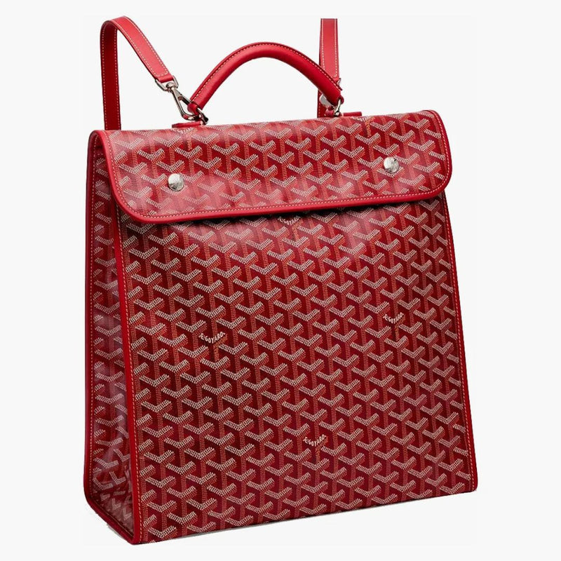 Goyard Saint Léger batoh červený